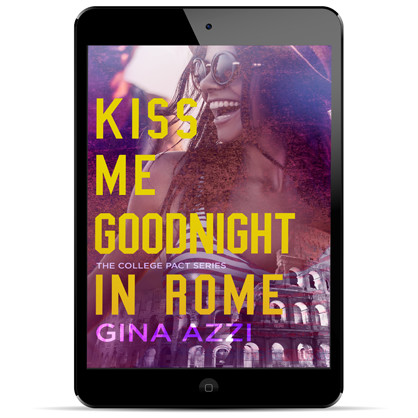 Kiss Me Goodnight In Rome by Gina Azzi book description